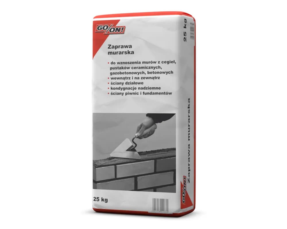 Ile litrów zaprawy murarskiej z worka 25 kg? Sprawdź wydajność!