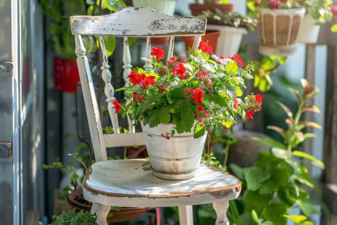 Jak zrobić kwietnik z krzesła - proste kroki do stylowego upcyklingu