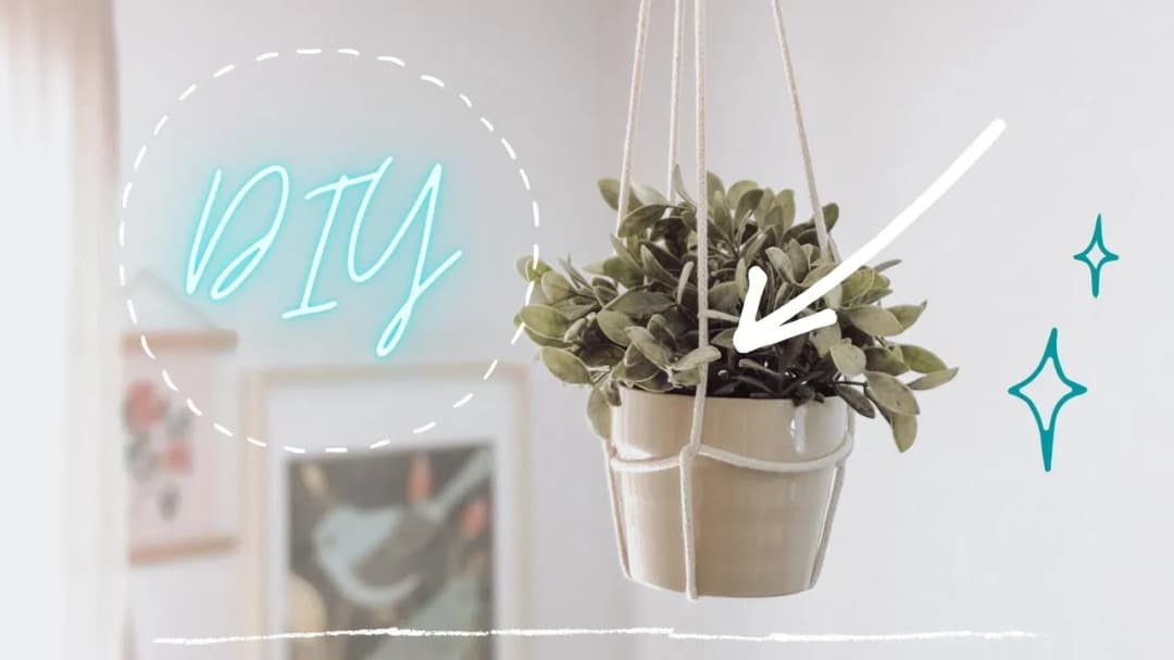 Jak zrobić kwietnik ze sznurka jutowego – prosty sposób na stylową dekorację