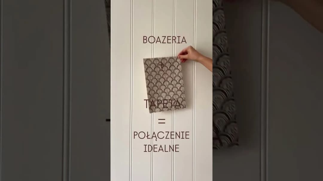 Tapeta jak boazeria – stwórz ciepłe wnętrze bez drogich materiałów