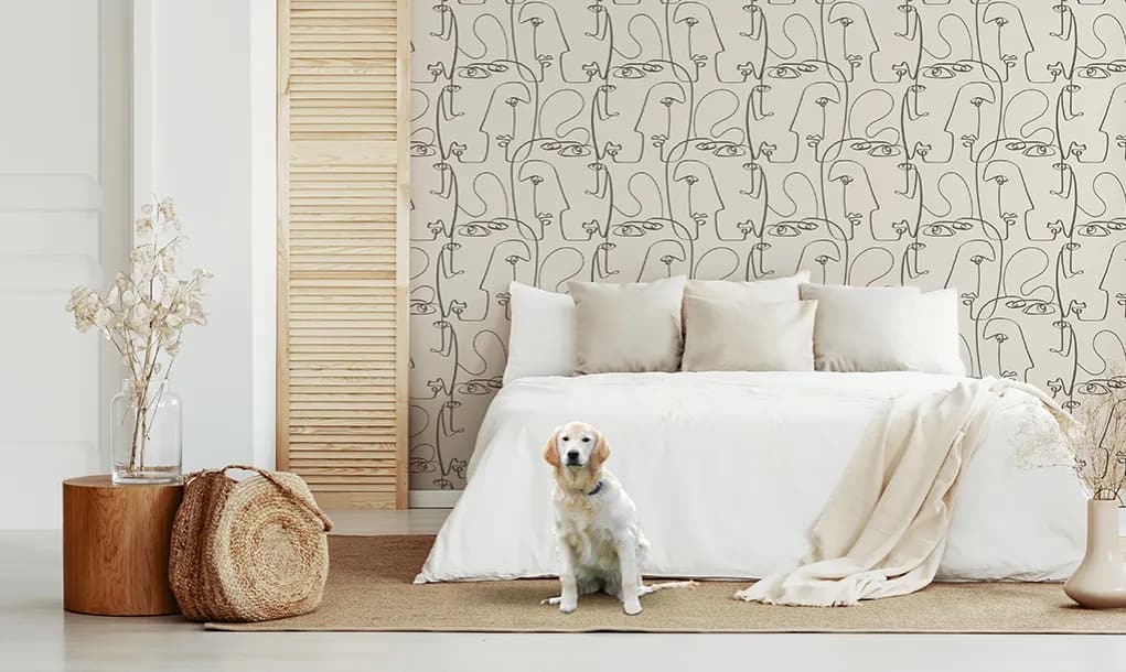 Tapety jak materiał: jak wybrać idealne rozwiązanie do wnętrz