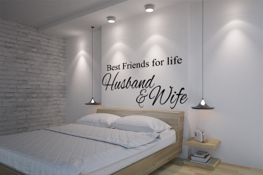 Best friends for life Husband &amp; Wife ? WZ-126