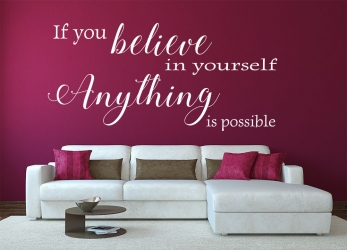 If you believe in yourself anything is possible ? WZ-181