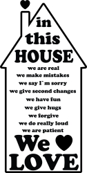 In this house we are real, we make mistakes, we say I`m sorry, we give second changes, we have fun, we give hugs, we forgive, we do really loud, we are patient, we love ? WZ-158