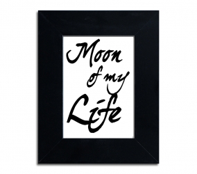 Moon of my life, my sun and stars #1  - plakat w ramie - PLA-6