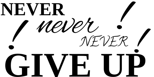 Never never never give up ? NA-57