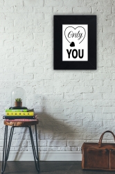 Only You  - plakat w ramie - PLA-9